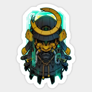 Samurai Mecha 01 Sticker